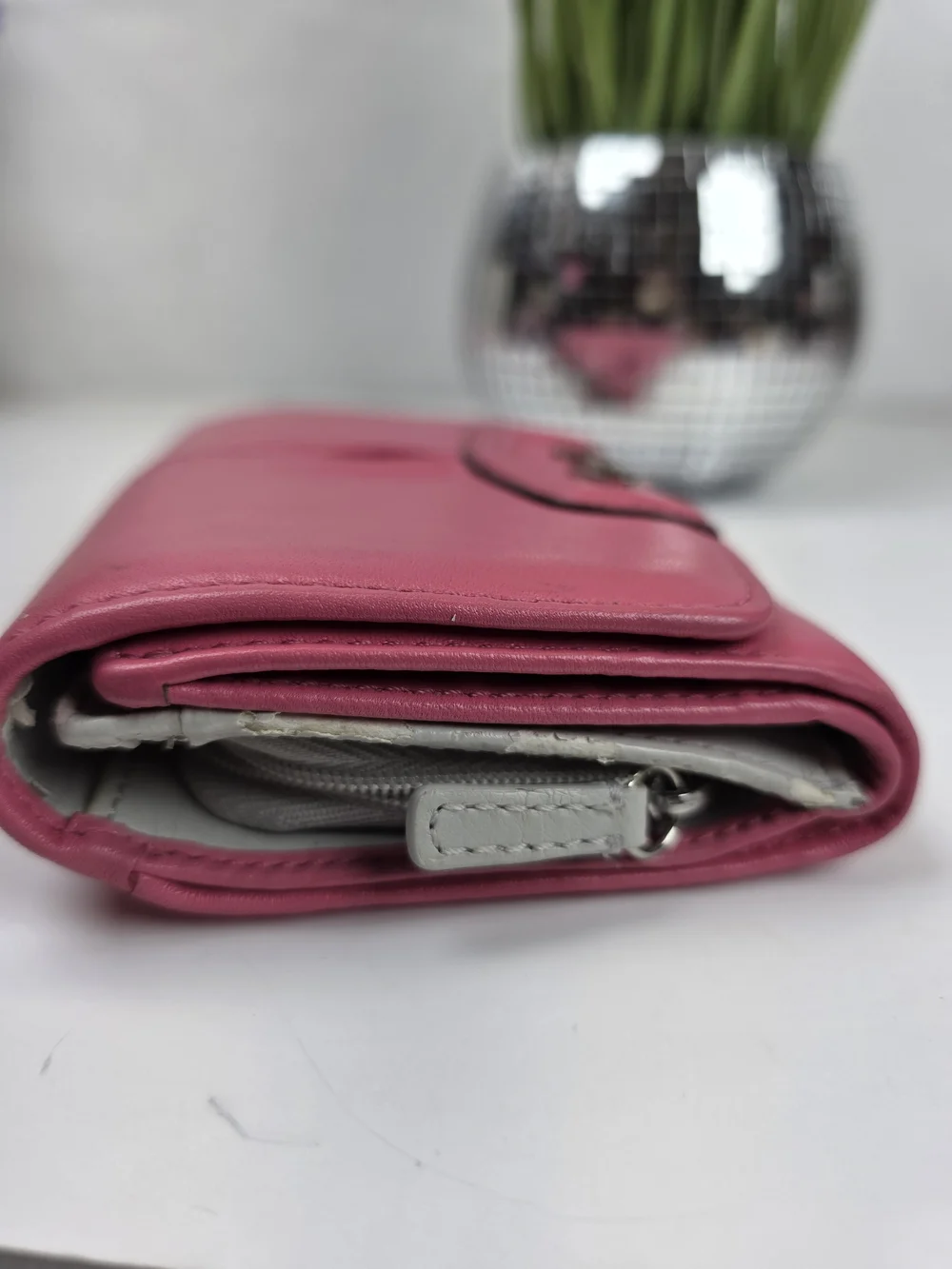 Coach pink leather